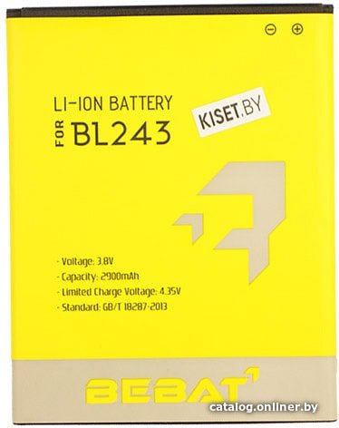 Аккумулятор для телефона Bebat BL243