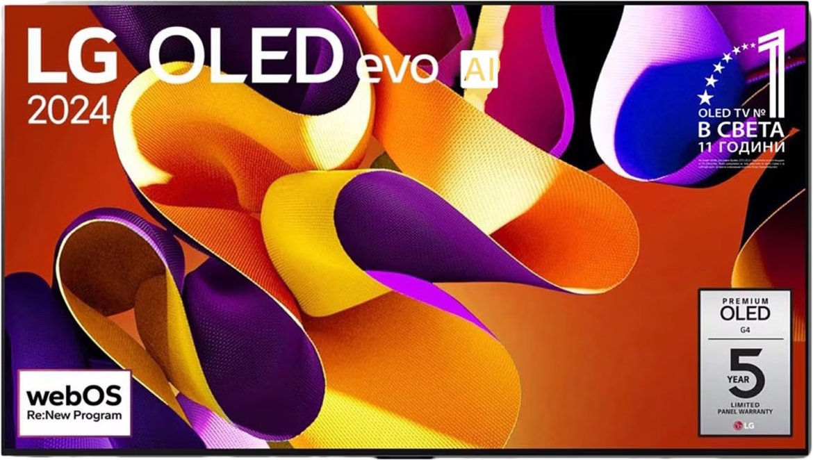 

OLED телевизор LG OLED G4 OLED77G42LW