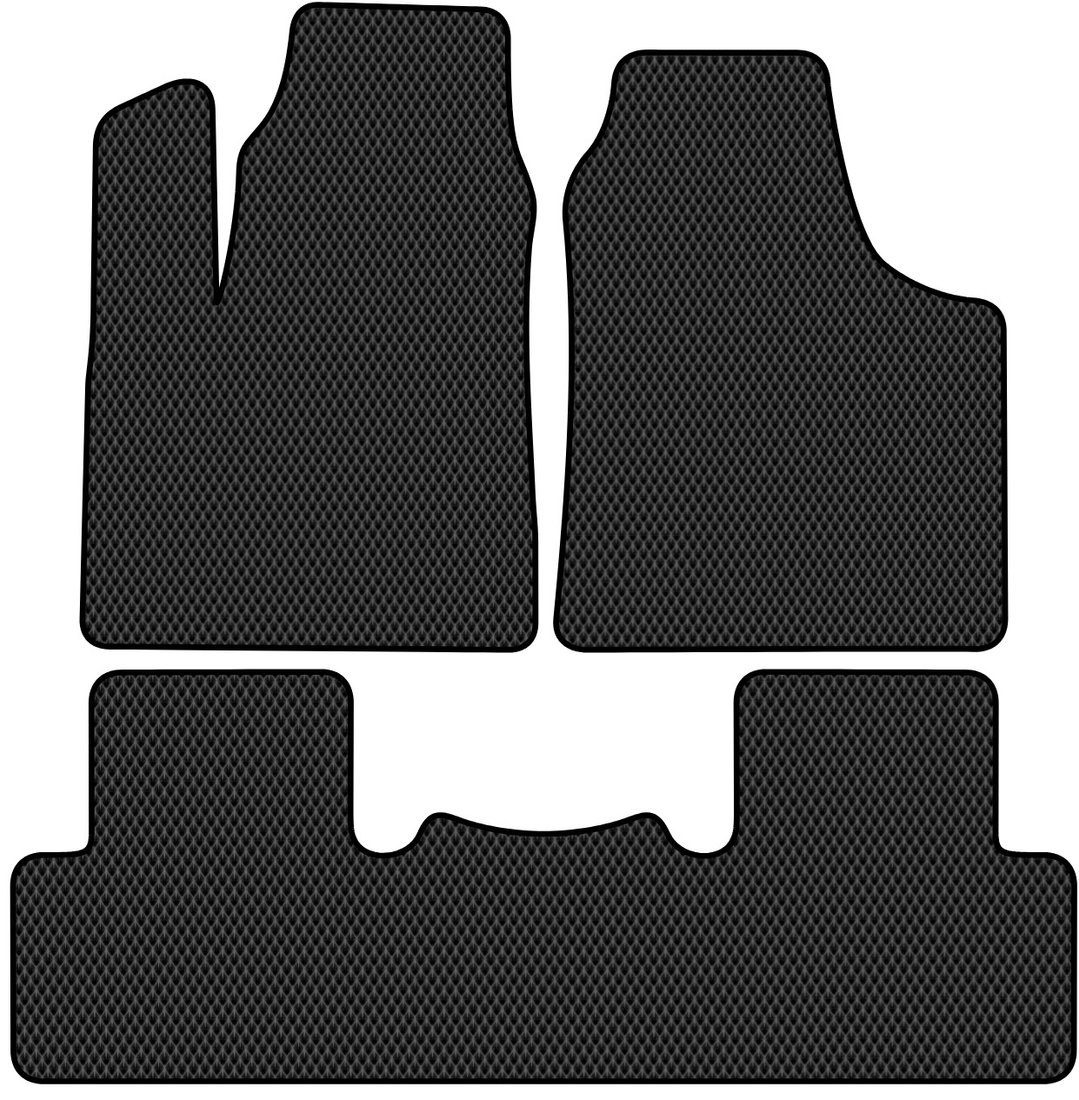 

Комплект ковриков для авто Alicosta Aito M7 I (suv / Гибрид) 2022 - Н.В. (черный, ромб)