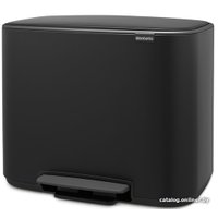 Мусорное ведро Brabantia Bo Pedal Bin 36 л (черный матовый)