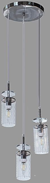 

Подвесная люстра Aitin Pro НСБ 01-3х40-101 74590/3P (хром)