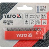 Набор бит Yato YT-0470 (10 предметов)