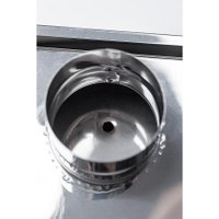 Свободностоящая печь-камин Инвент Средняя (со стационарными экранами)