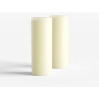 Набор свечей Мелт 200 мм (2 шт, слоновая кость)