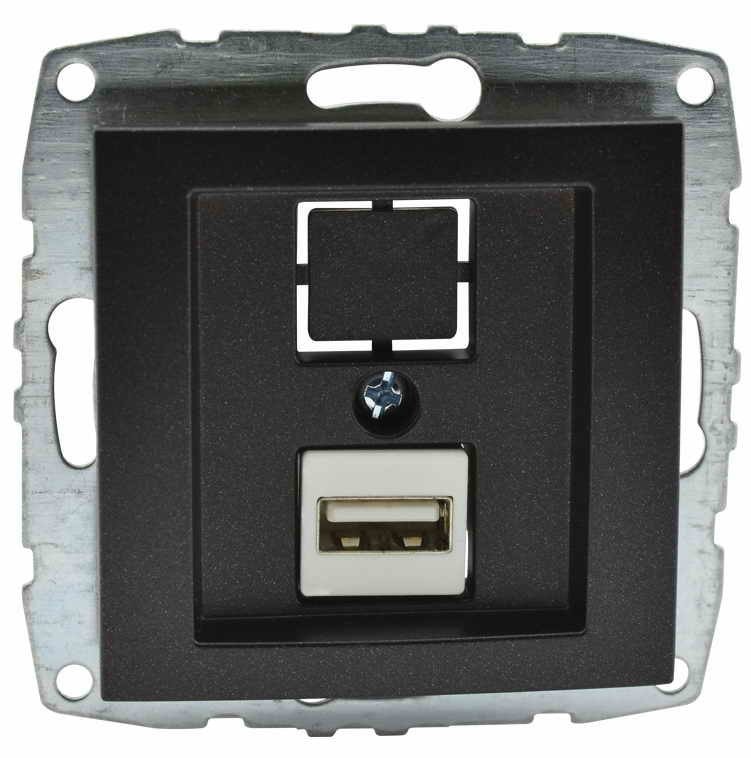 

Розетка USB Mono Electric 500-002005-144 (Graphite)