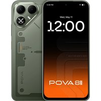 Телефон Tecno Pova 8 5G LK6 6GB/128GB (матричный зеленый)