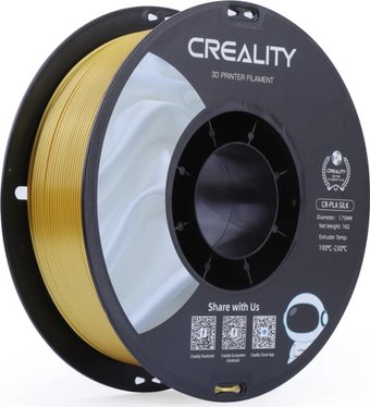 Филамент Creality CR-Silk 1.75 мм 1 кг (golden)