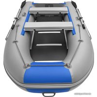 Моторная лодка Roger Boat Hunter Keel 3500 (малокилевая, серый/синий)
