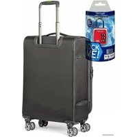 Чемодан-спиннер Mironpan 50161-2-S+ 60 см (серый)