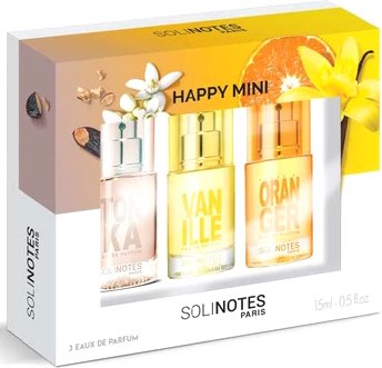 

Парфюмерная вода Solinotes Tonka+Fleur D’Oranger+Vanille EdP (15мл+15мл+15мл)