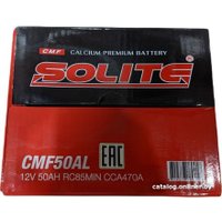 Автомобильный аккумулятор Solite CMF50AL борт (50 А·ч) в Гродно