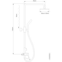 Душевая система  Gerhans K19010