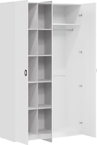 Шкаф распашной Трия Тиффани 407.000.000 (белый жемчуг/белый софт)