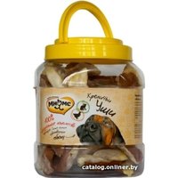 Лакомство для собак Мнямс Кроличьи уши с куриным мясом 700 г