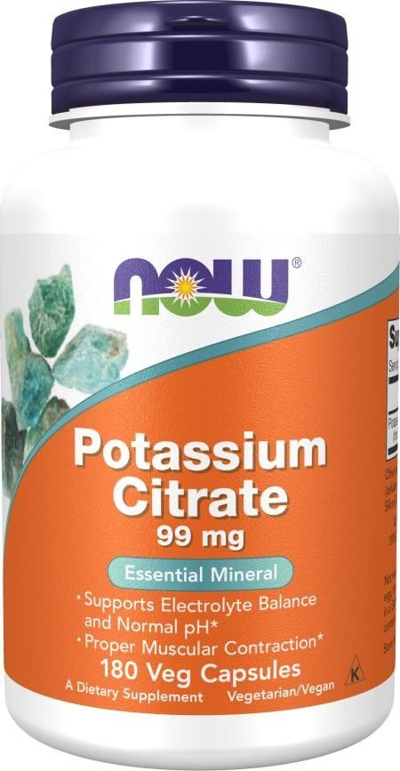 БАД Now Foods Potassium Citrate 99 мг (180 капсул)