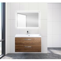  BelBagno Тумба под умывальник Aurora-900-2C-SO-RT (rovere tabacco)