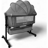 Приставная детская кроватка Bubago Meluna (серый)