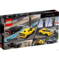 Конструктор LEGO Speed Champions 75893 Dodge Challenger SRT и Dodge Charger R/T