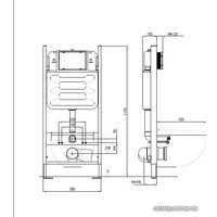 Инсталляция для унитаза Aquatek INS-0000014