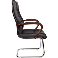 Офисный стул Norden Боттичелли CF P2338B-L0828 (темно-коричневая кожа)