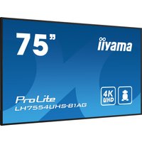 Информационная панель Iiyama ProLite LH7554UHS-B1AG