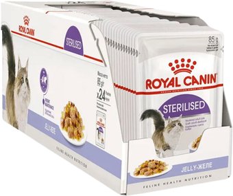 Пресервы Royal Canin Sterilised (для стерилизованных) в желе 85 г, 24 шт
