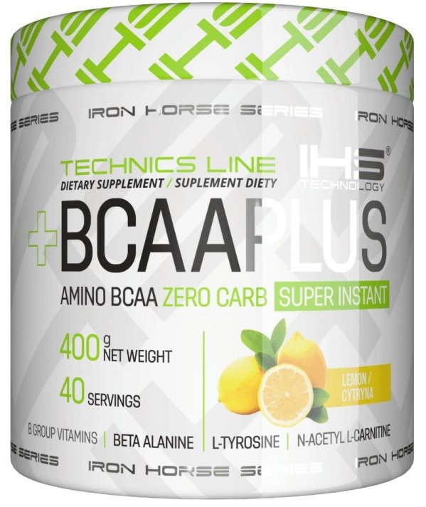 

BCAA IHS BCAA Plus (400г, лимон)