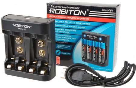 

Зарядное устройство Robiton Smart4 9V