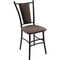 Стул ВВР Марсель (бурый/черный, рогожка)