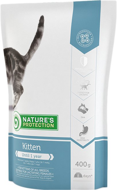

Сухой корм для кошек Nature's Protection Kitten 0.4 кг