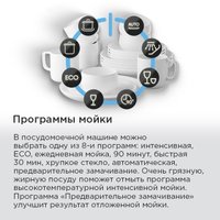 Встраиваемая посудомоечная машина MAUNFELD MLP60230 Light Beam Wi-Fi