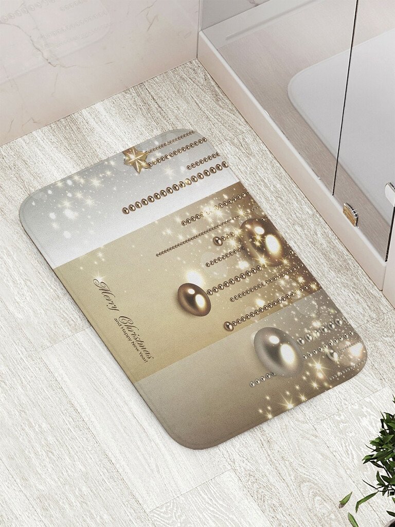 

Коврик для ванной JoyArty Новогодний блеск bath_6930