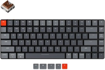 Keychron K3 V2 RGB K3-E3 (Keychron Low Profile Optical Brown, нет кириллицы)