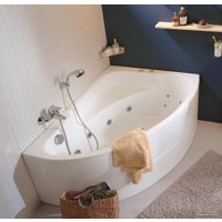 Ванна Santek Гоа 150x100 R 1WH112032 (с каркасом и экраном)