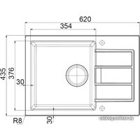 Кухонная мойка Franke Sirius 2.0 S2D 611-62 (435) Tectonite 143.0628.330 (сахара)