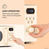 Микроволновая печь Klarstein Julieta (бежевый)