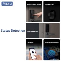 Дверной замок Aqara Door Lock A100 Zigbee ZNMS02ES