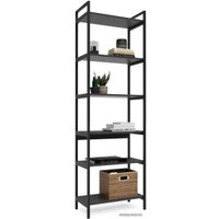 Стеллаж Crafto Симпл Лофт 07 600x320x1900 (графит)