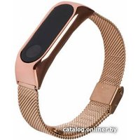 Браслет Bingo миланский сетчатый для Xiaomi Mi Band 2 (золотистый)
