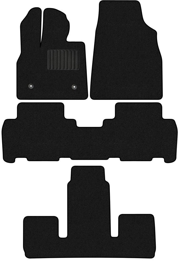 

Комплект ковриков для авто Alicosta BYD Tang II (suv 6 мест) 2022 - Н.В. +3 ряд (ворс)