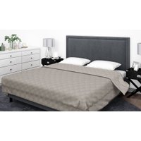 Покрывало Бояртекс Ультрастеп гл/кр. №16-1305 (150x210, верх/низ теплый серый)