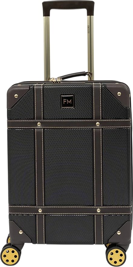 

Чемодан-спиннер Francesco Molinary 336-0193/2-20BLK (черный)