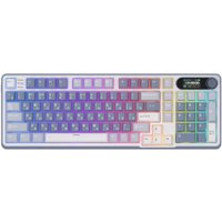Клавиатура Royal Kludge RK-S98 RGB Ocean Blue (RK Cream)