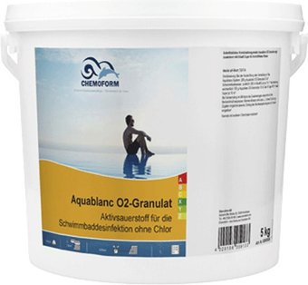 Химия для бассейна Chemoform Аквабланк О2 в гранулах 5кг