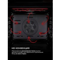 Электрический духовой шкаф LEX EDP 607 BBL Wide Series