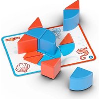 Развивающая игра Geomag Магнитные кубики фигуры и карточки GM302