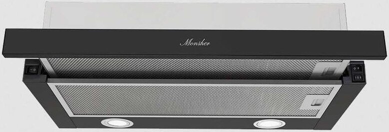 Кухонная вытяжка Monsher Loin 60 Noir (черный)