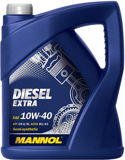 

Моторное масло Mannol DIESEL EXTRA 10W-40 5л