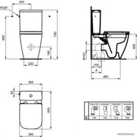 Бачок для унитаза Ideal Standard I.life T473501