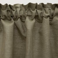 Штора Лен наш Прованс 154294 (145x260, зеленый)